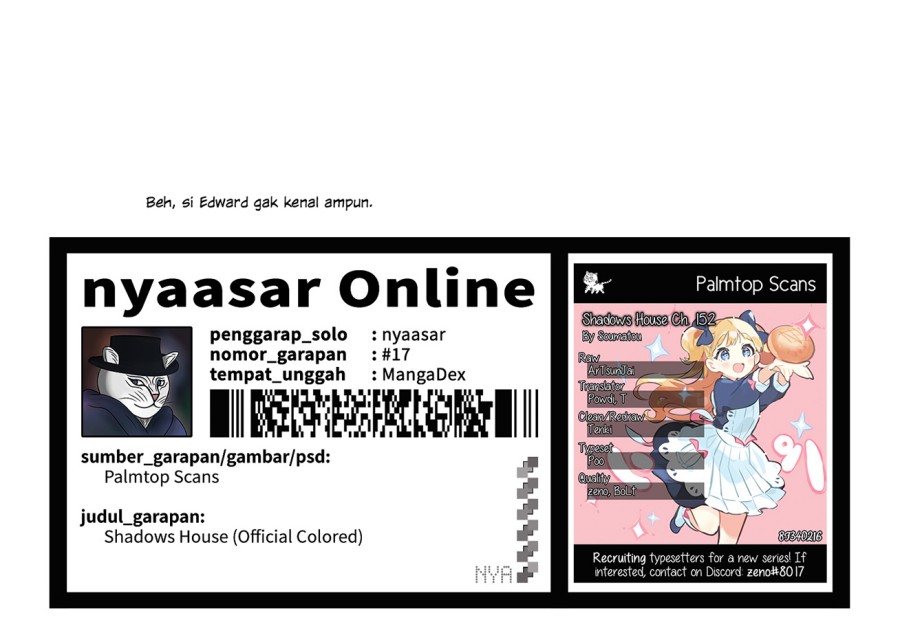 Shadows House Chapter 152 Image 16