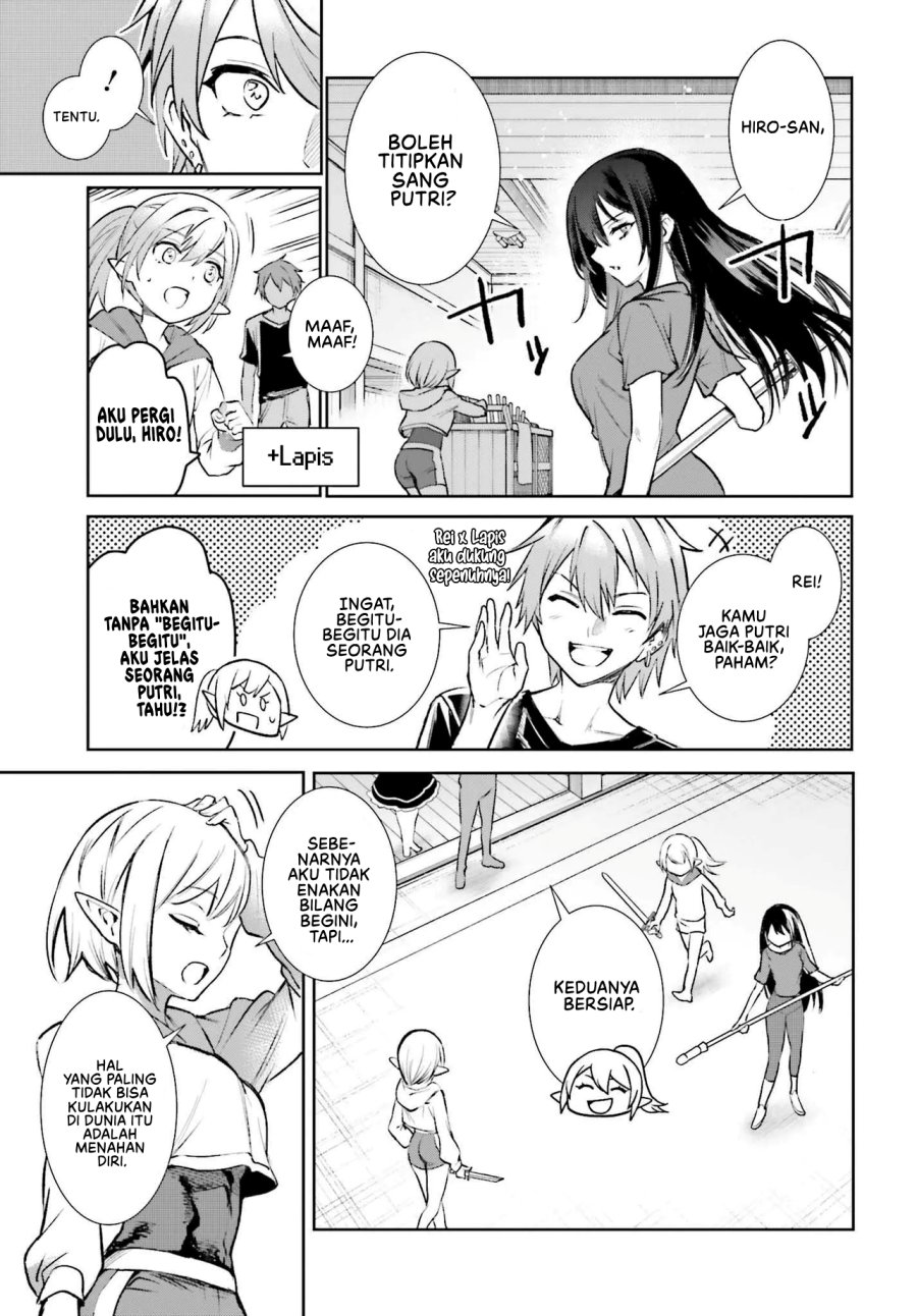 Danshi Kinsei Game Sekai de Ore ga Yarubeki Yuiitsu no Koto – Yuri no Ma ni Hasamaru Otoko to Shite Tensei shite shimaimashita Chapter 05 Image 15