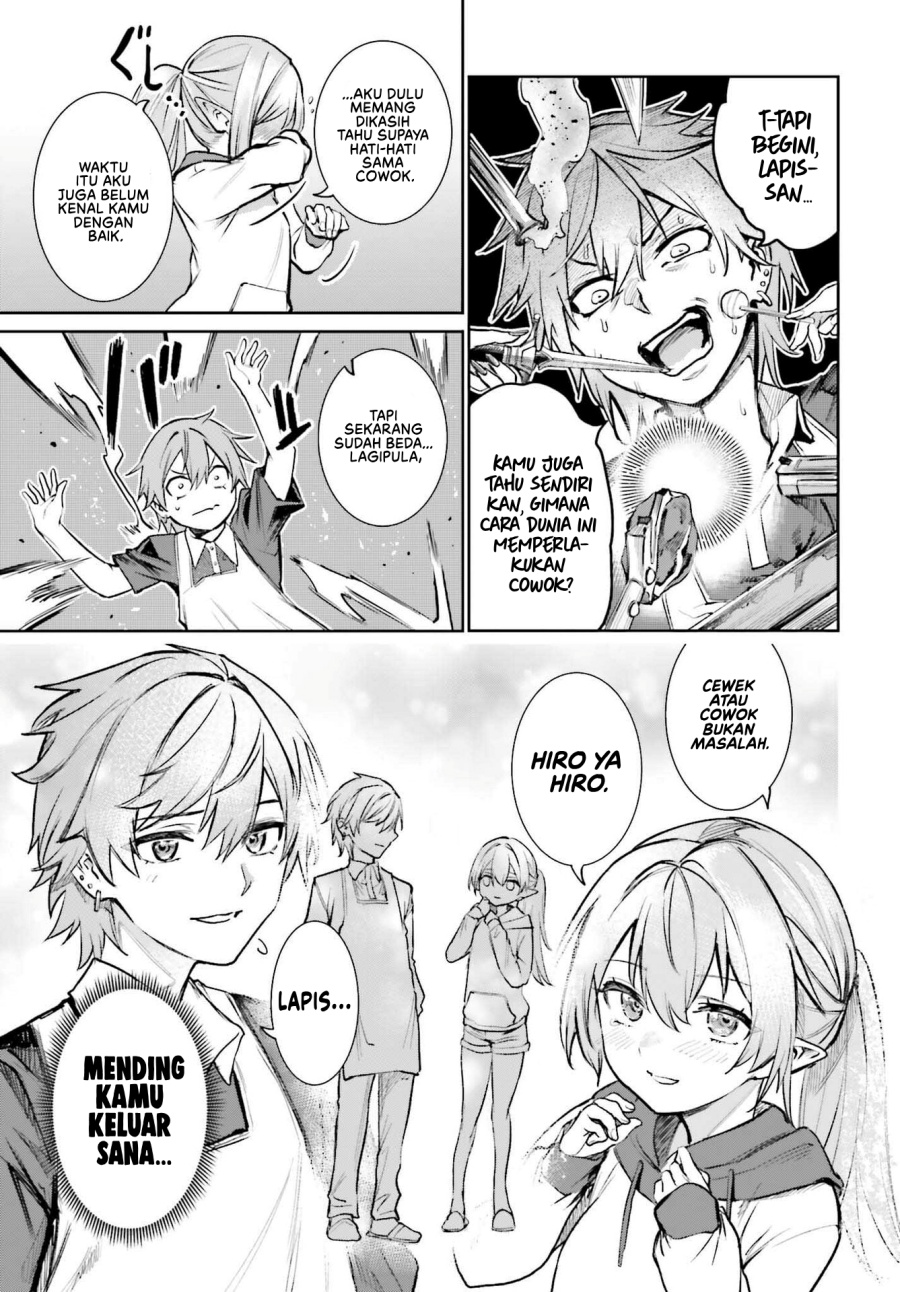 Danshi Kinsei Game Sekai de Ore ga Yarubeki Yuiitsu no Koto – Yuri no Ma ni Hasamaru Otoko to Shite Tensei shite shimaimashita Chapter 06 Image 23