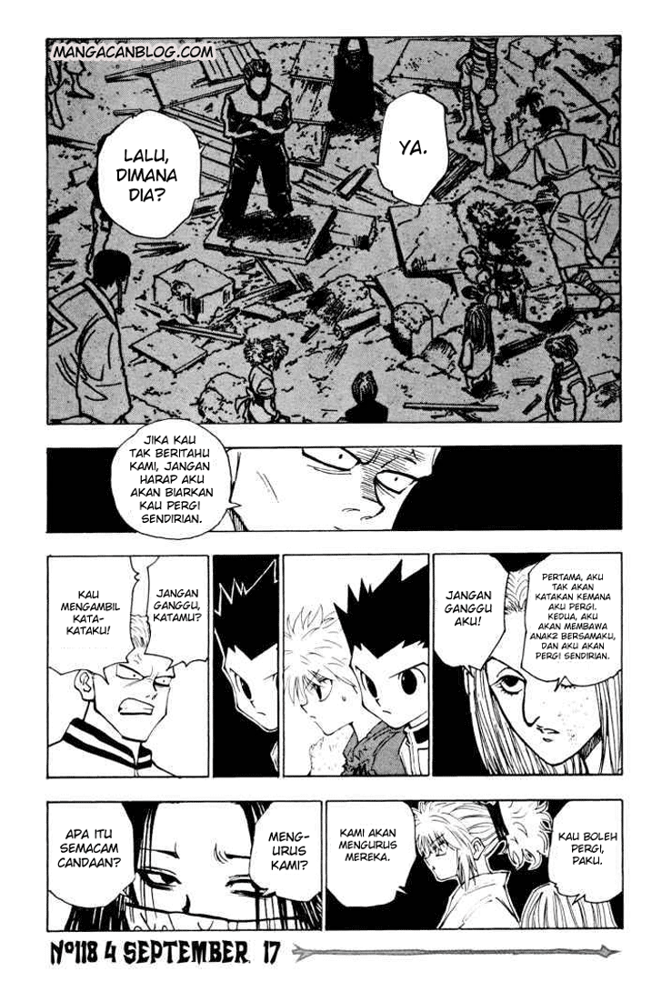 Hunter x Hunter Chapter 118 Image 0