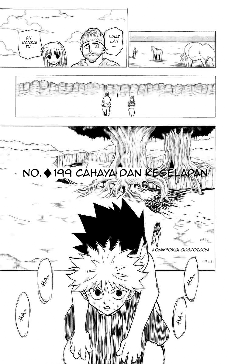 Hunter x Hunter Chapter 199 Image 0