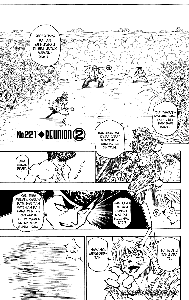 Hunter x Hunter Chapter 221 Image 0