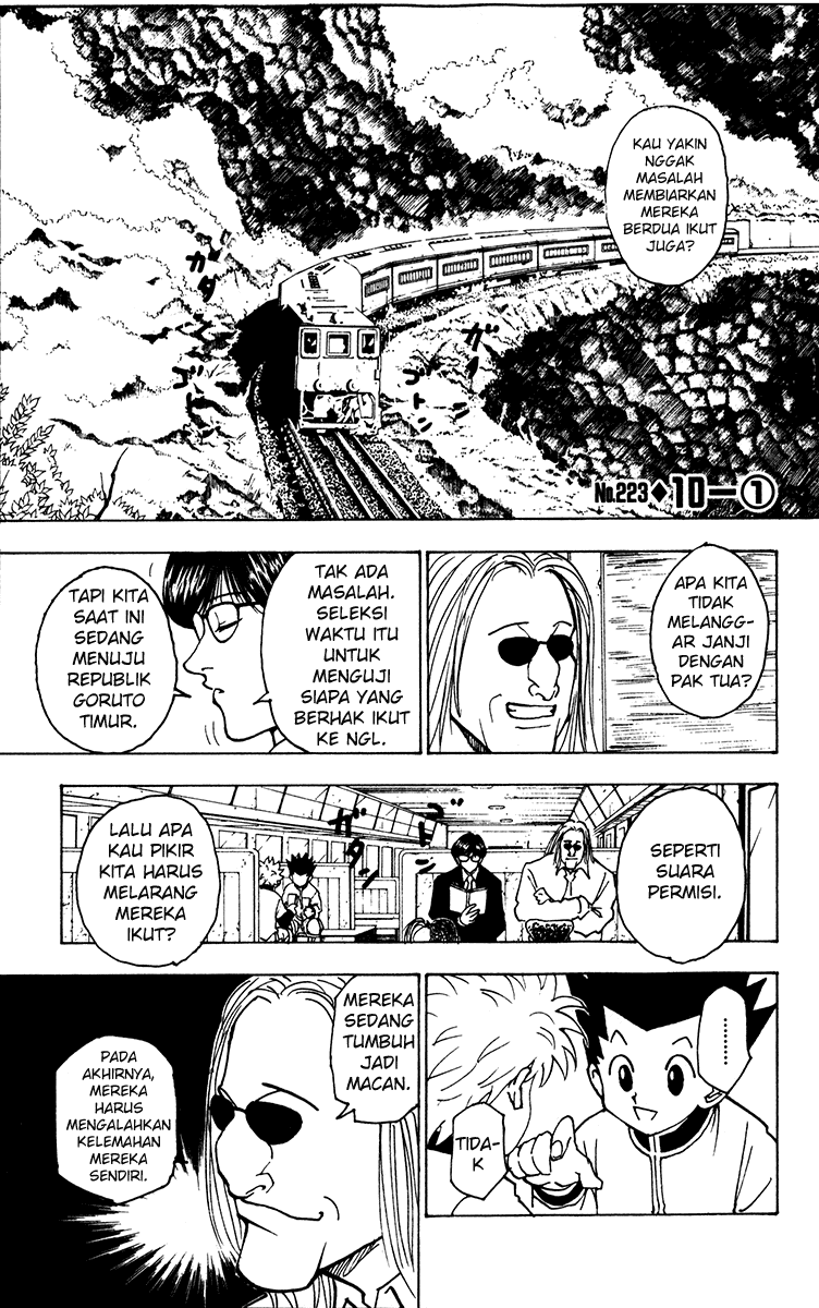 Hunter x Hunter Chapter 223 Image 0
