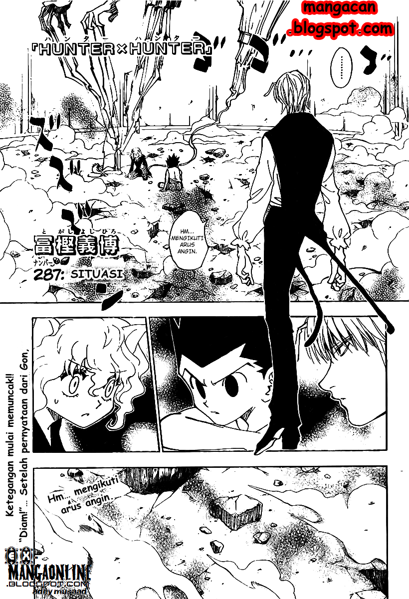 Hunter x Hunter Chapter 287 Image 0
