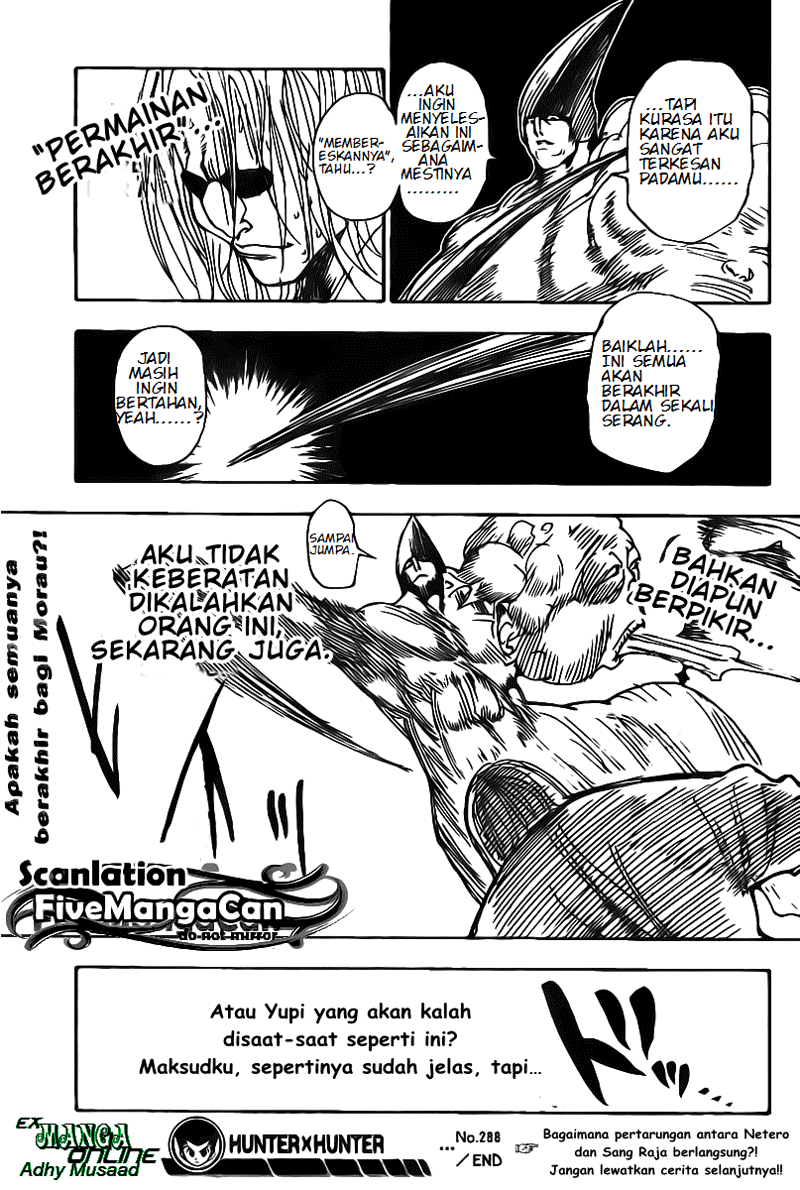 Hunter x Hunter Chapter 288 Image 16