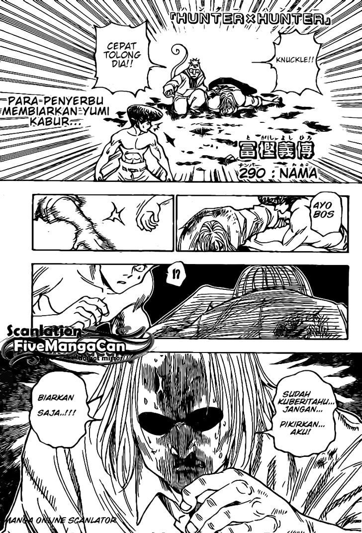 Hunter x Hunter Chapter 290 Image 1
