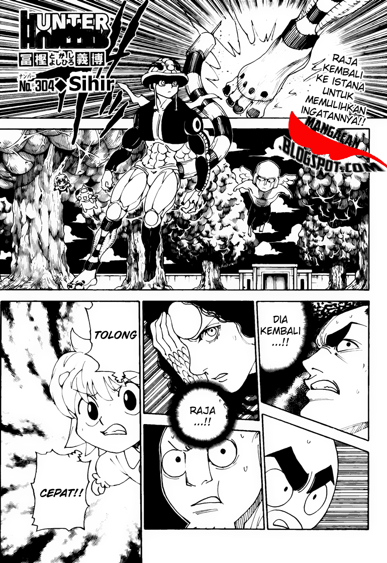 Hunter x Hunter Chapter 304 Image 0