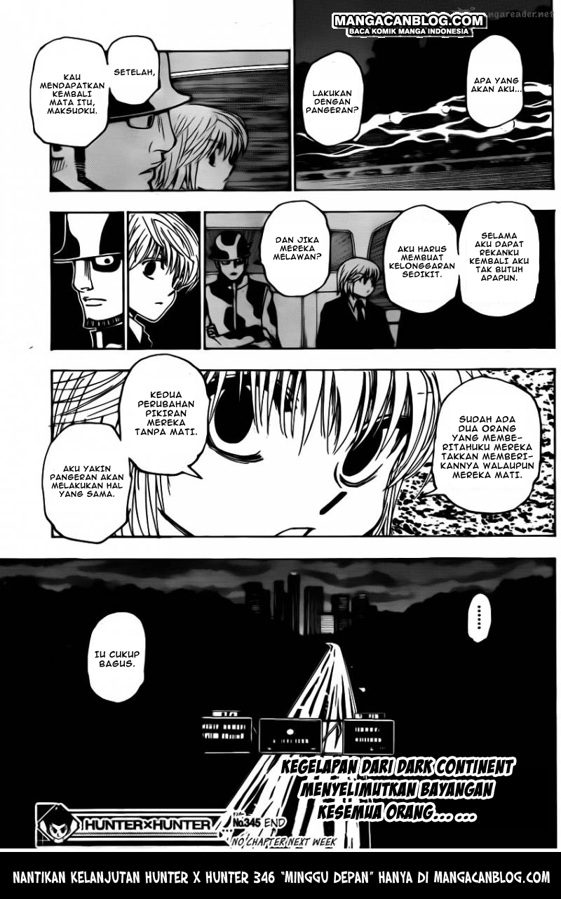 Hunter x Hunter Chapter 345 Image 18