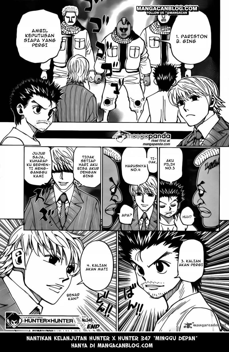 Hunter x Hunter Chapter 346 Image 17