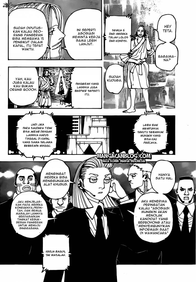Hunter x Hunter Chapter 348 Image 9