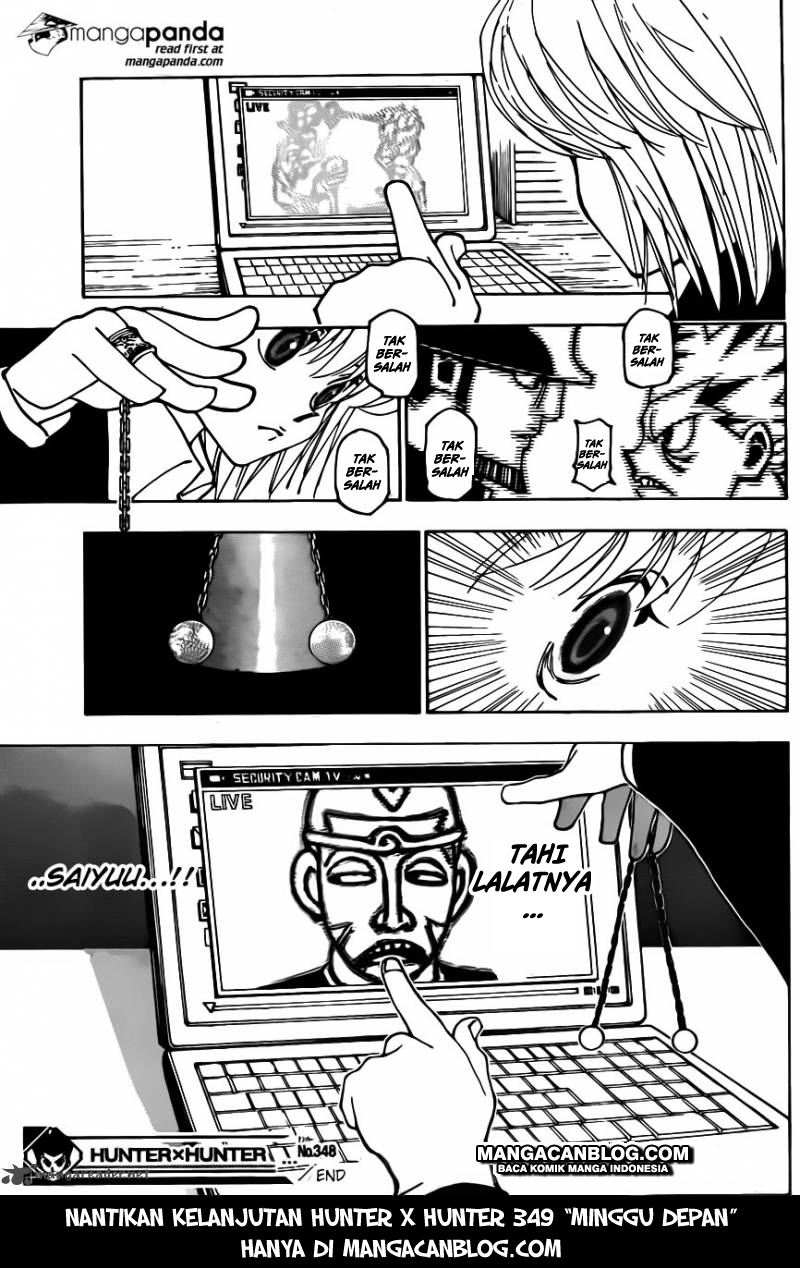 Hunter x Hunter Chapter 348 Image 18