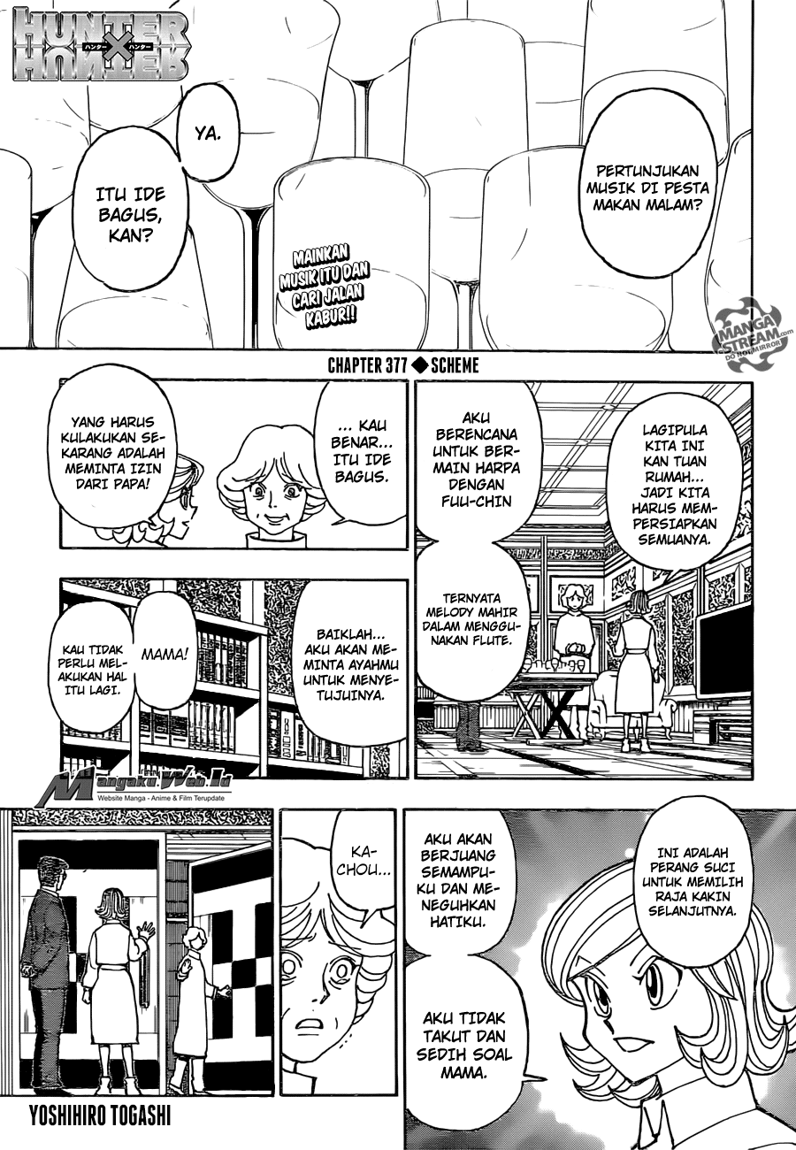 Hunter x Hunter Chapter 377 Image 0