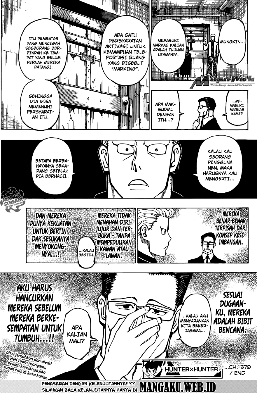 Hunter x Hunter Chapter 379 Image 19