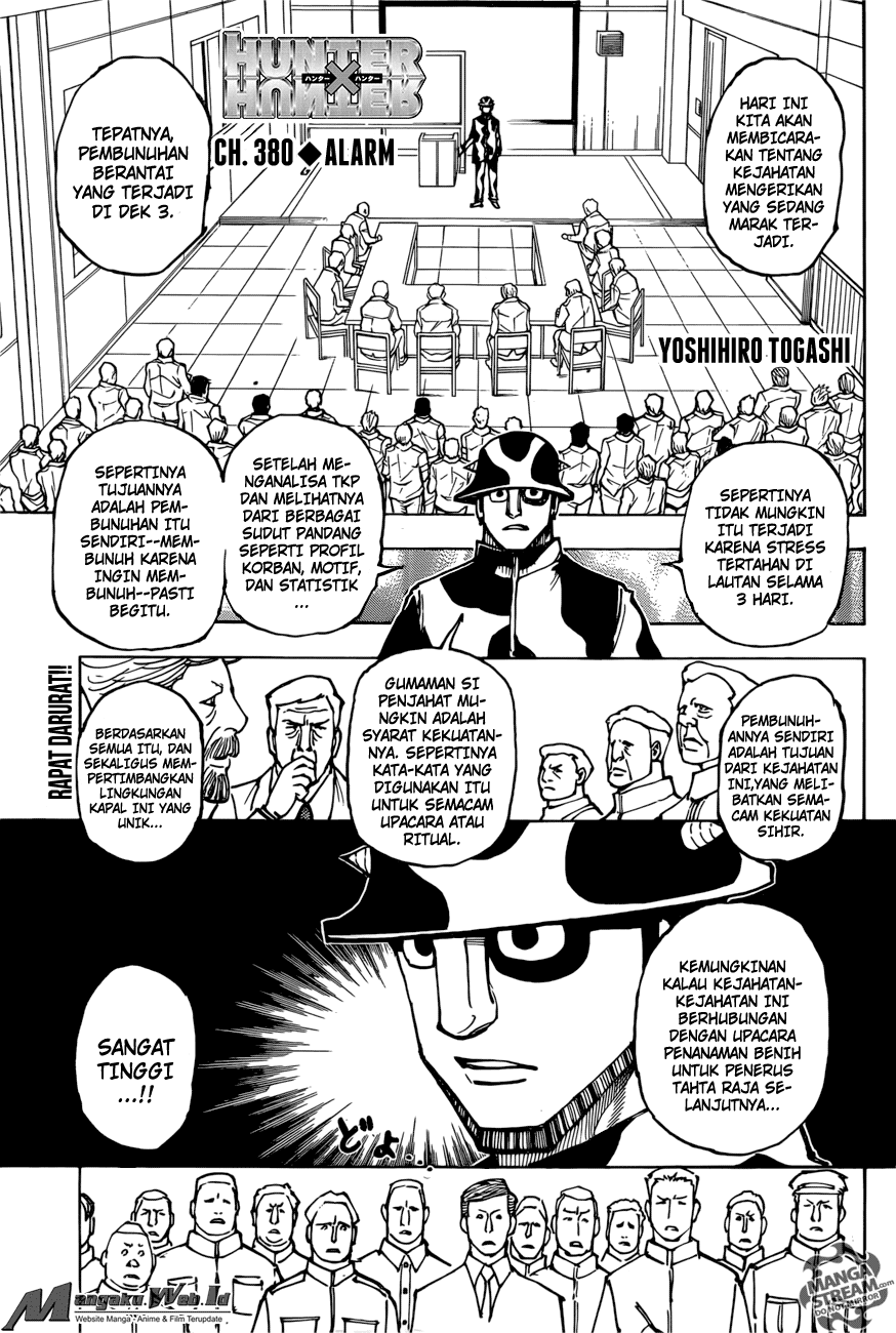 Hunter x Hunter Chapter 380 Image 1