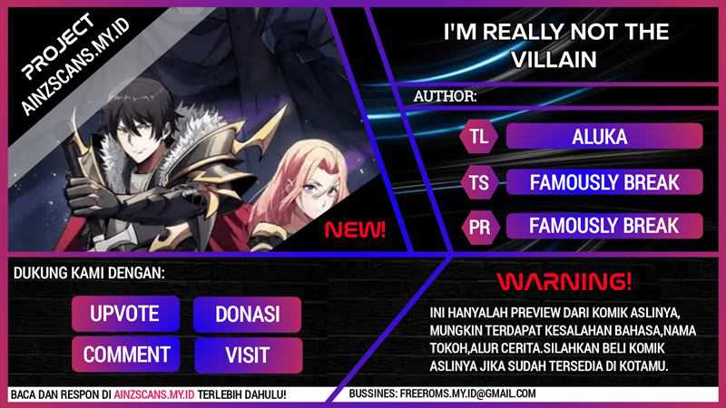 I’m Really Not The Villain Chapter 10 Image 0