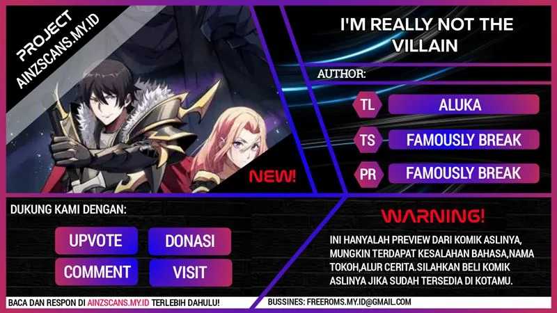 I’m Really Not The Villain Chapter 11 Image 0