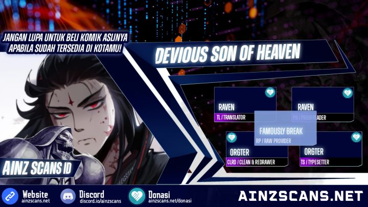 Devious Son Of Heaven Chapter 55 Image 0