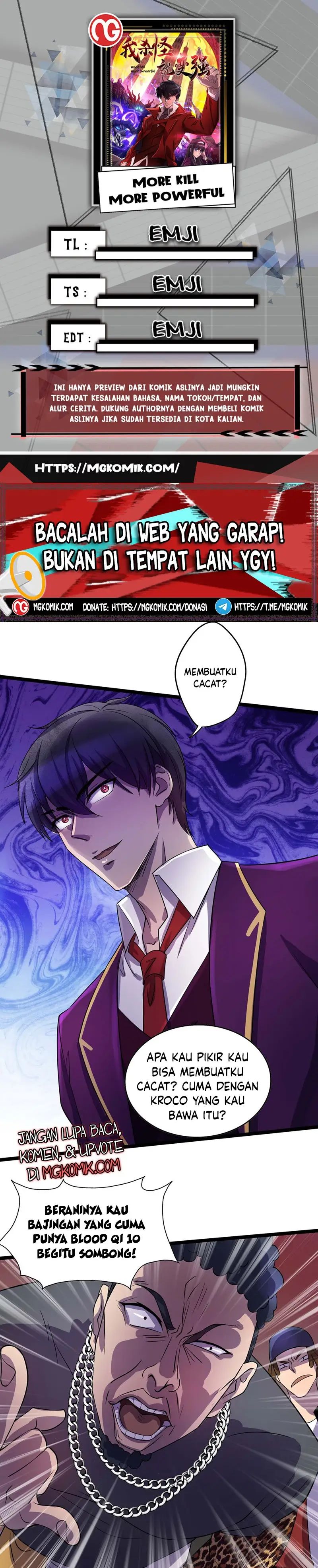 More Kill More Powerful Chapter 08 Image 0