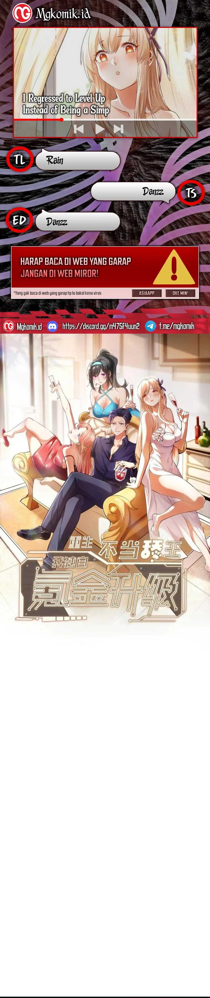 I Regressed to Level Up Instead of Being a Simp Chapter 100 Image 0