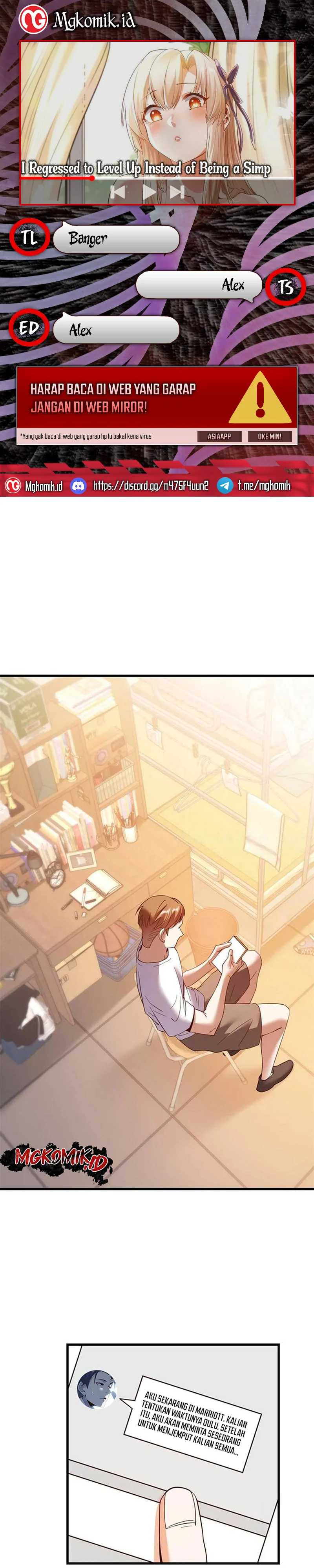 I Regressed to Level Up Instead of Being a Simp Chapter 111 Image 0