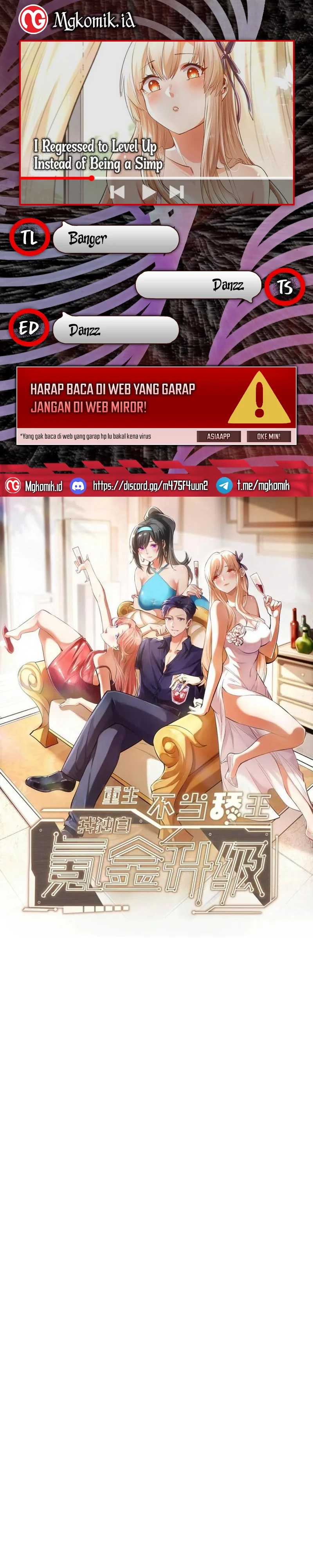 I Regressed to Level Up Instead of Being a Simp Chapter 115 Image 0