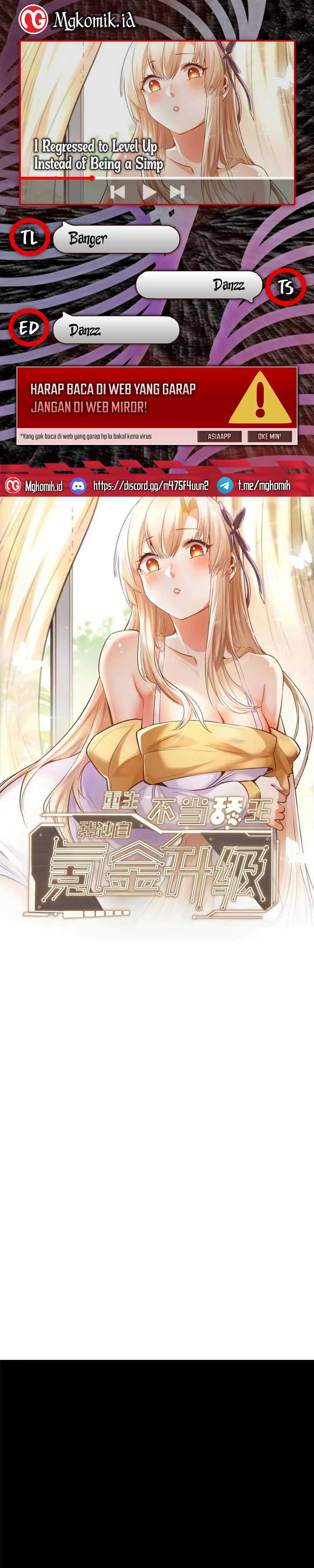 I Regressed to Level Up Instead of Being a Simp Chapter 116 Image 0