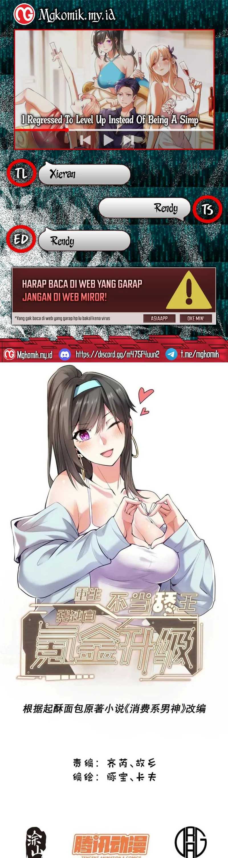 I Regressed to Level Up Instead of Being a Simp Chapter 129 Image 0