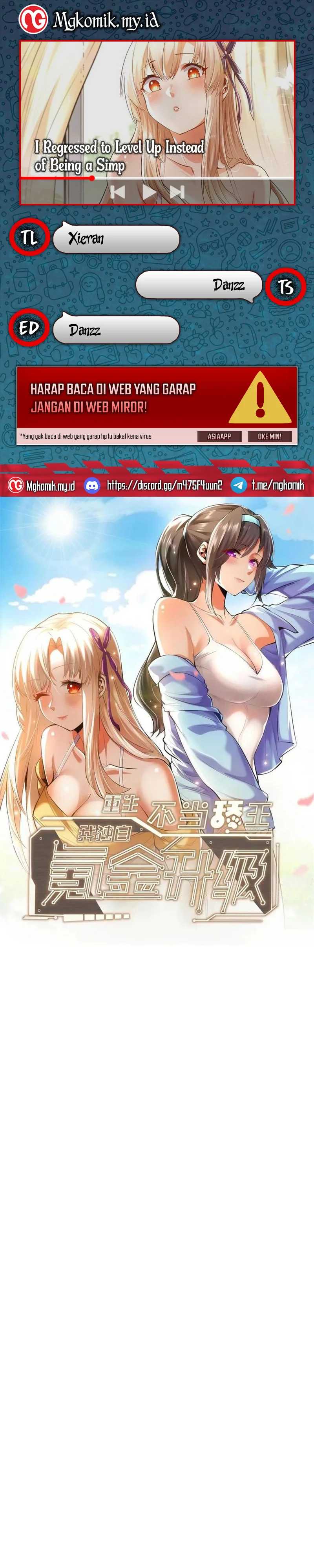 I Regressed to Level Up Instead of Being a Simp Chapter 158 Image 0