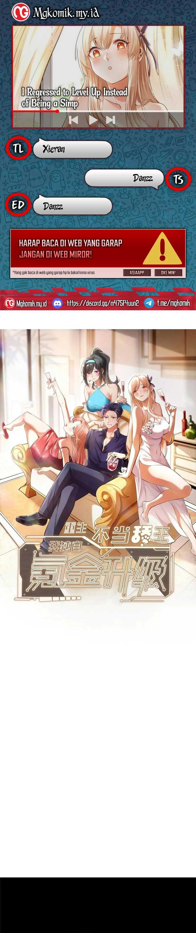 I Regressed to Level Up Instead of Being a Simp Chapter 165 Image 0