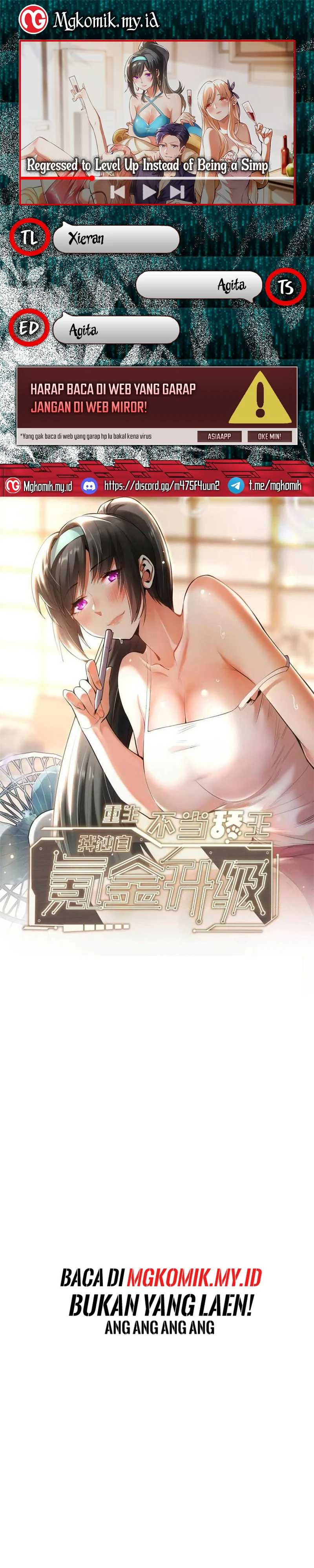 I Regressed to Level Up Instead of Being a Simp Chapter 187 Image 0