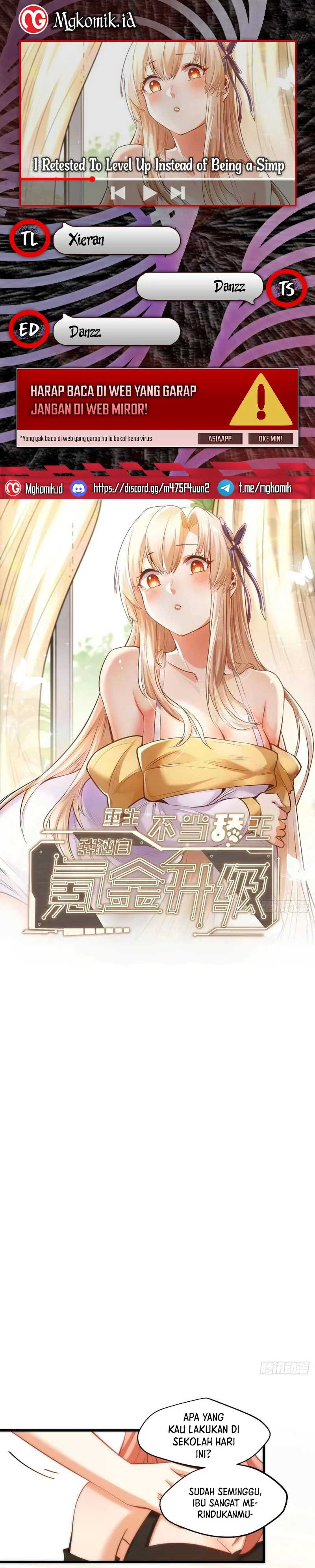 I Regressed to Level Up Instead of Being a Simp Chapter 66 Image 0