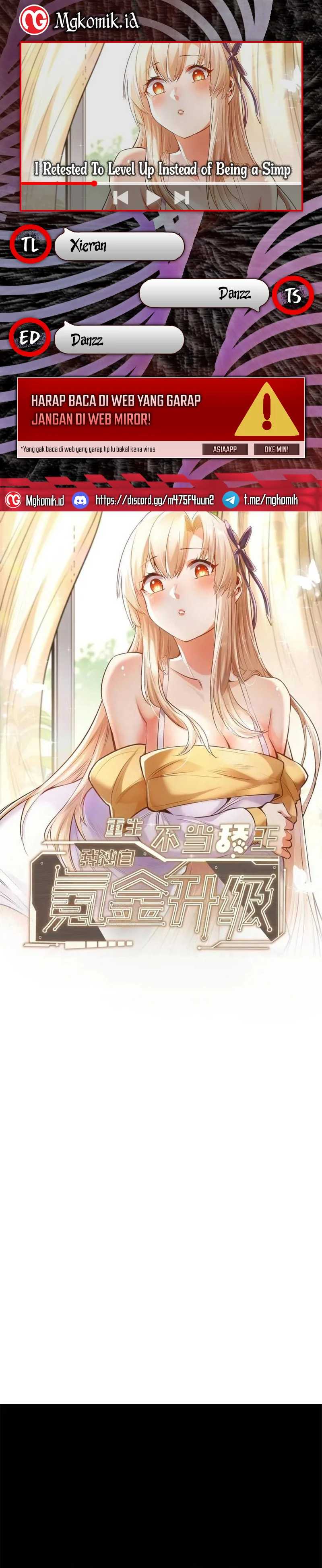 I Regressed to Level Up Instead of Being a Simp Chapter 86 Image 0