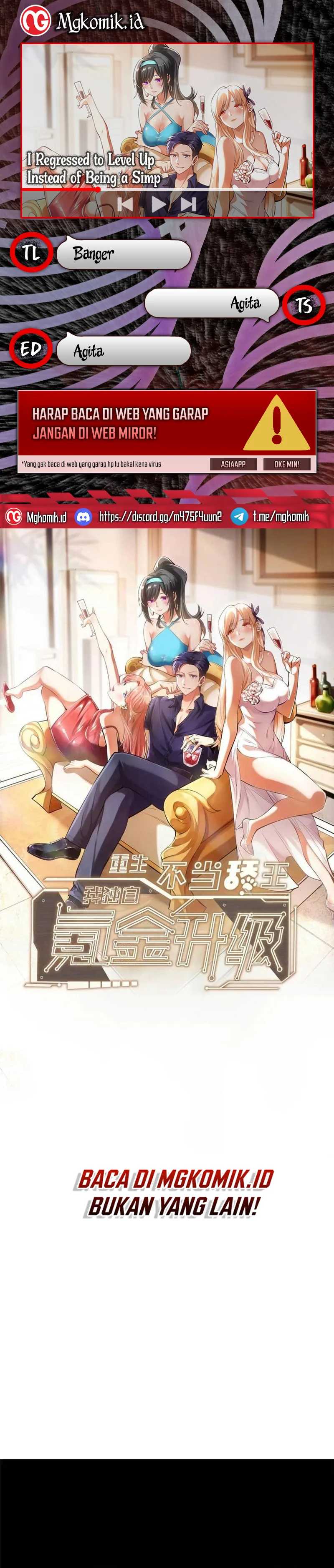 I Regressed to Level Up Instead of Being a Simp Chapter 90 Image 0