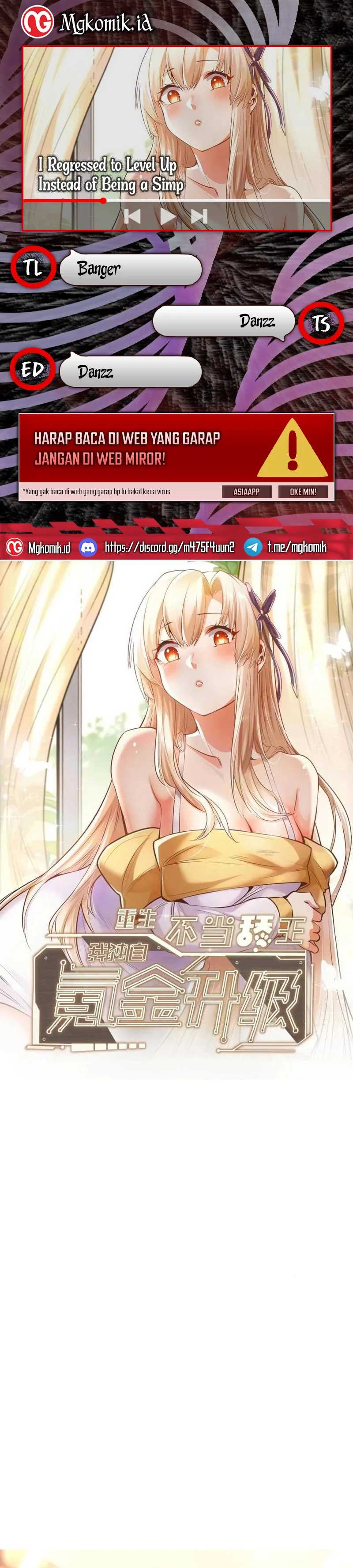 I Regressed to Level Up Instead of Being a Simp Chapter 91 Image 0