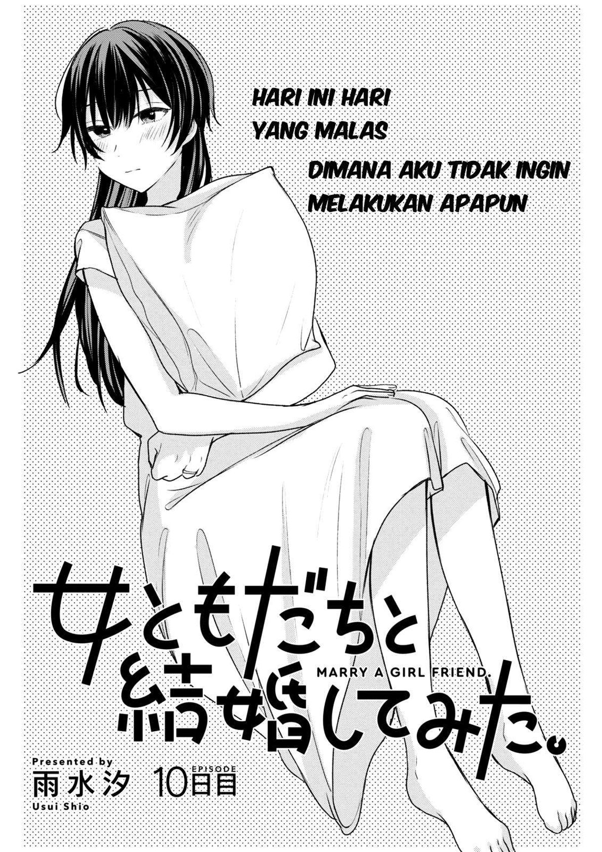 Onna Tomodachi to Kekkon Shitemita Chapter 10 Image 0