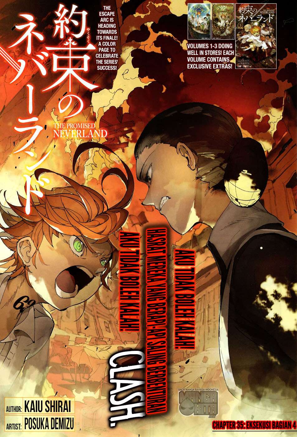 The Promised Neverland Chapter 35 Image 1