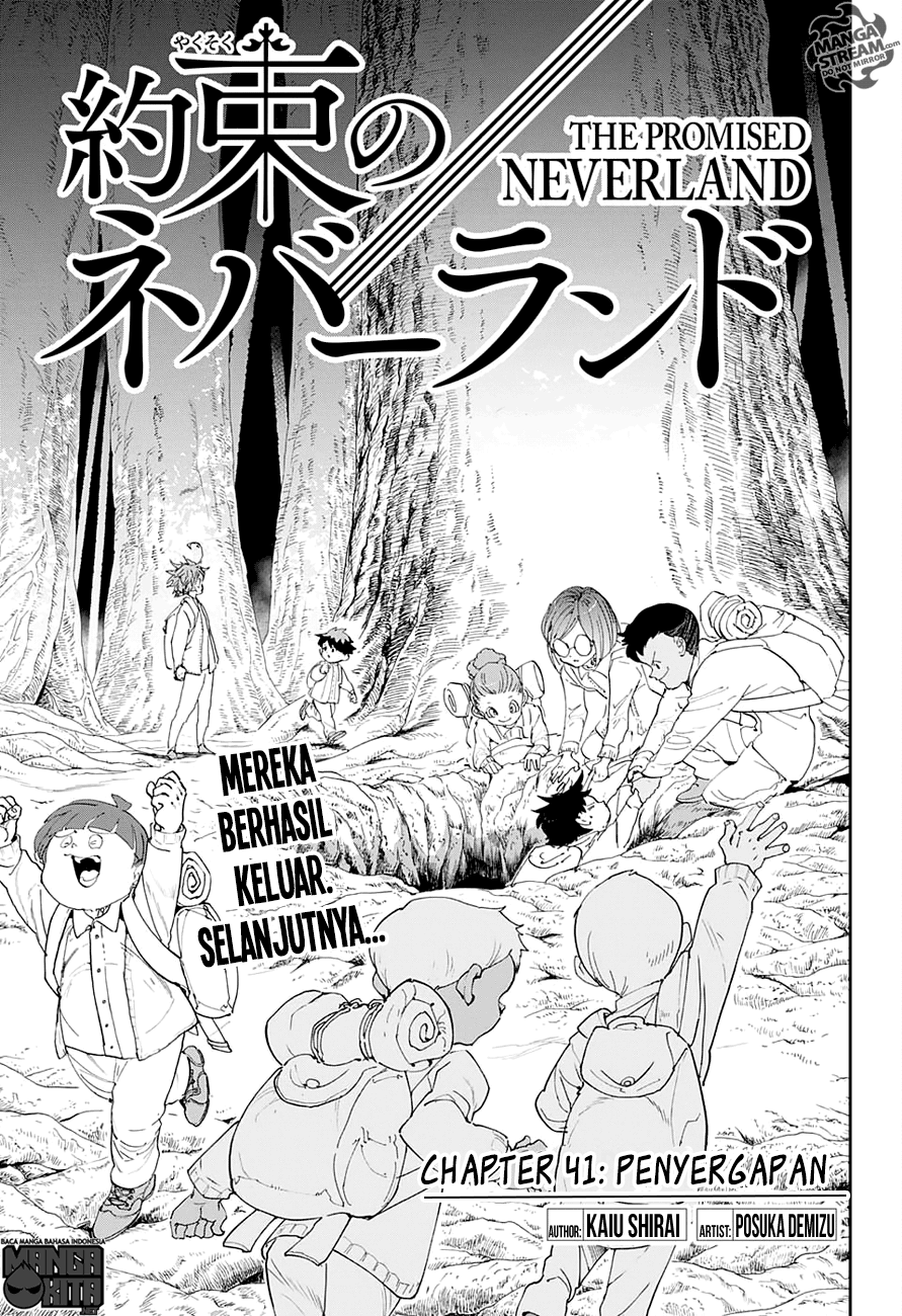 The Promised Neverland Chapter 41 Image 1