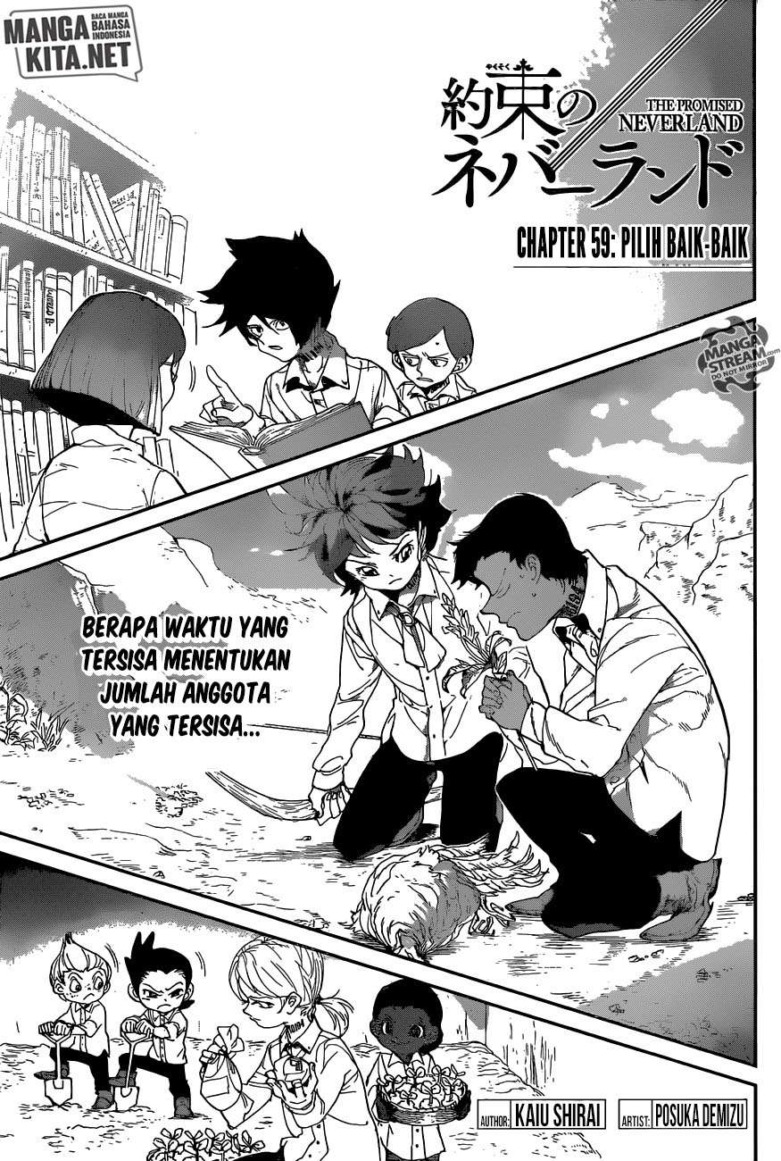 The Promised Neverland Chapter 59 Image 1