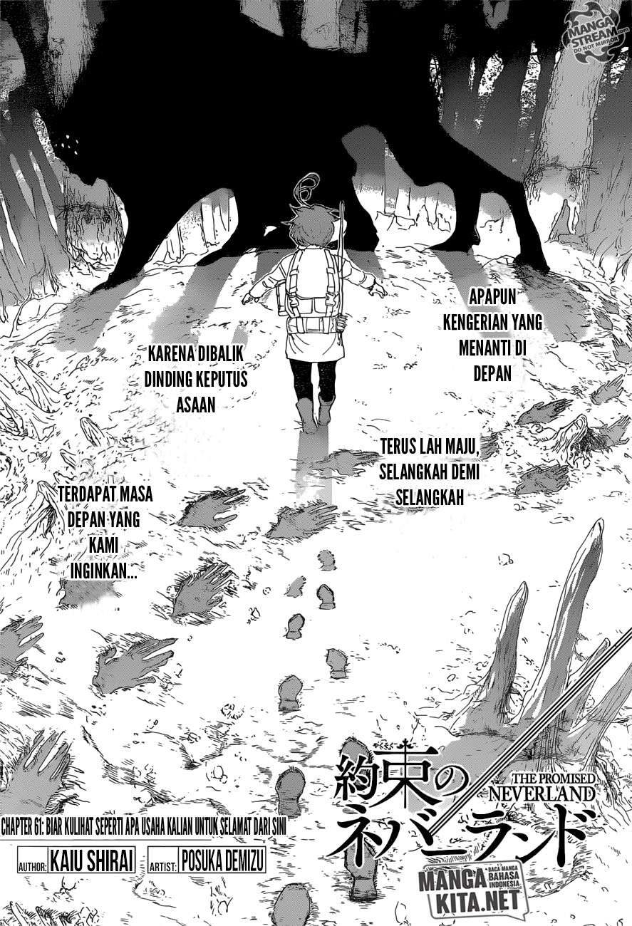 The Promised Neverland Chapter 61 Image 1