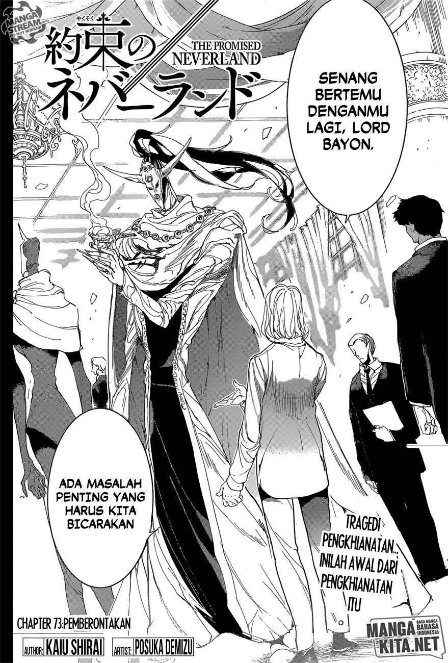 The Promised Neverland Chapter 73 Image 4