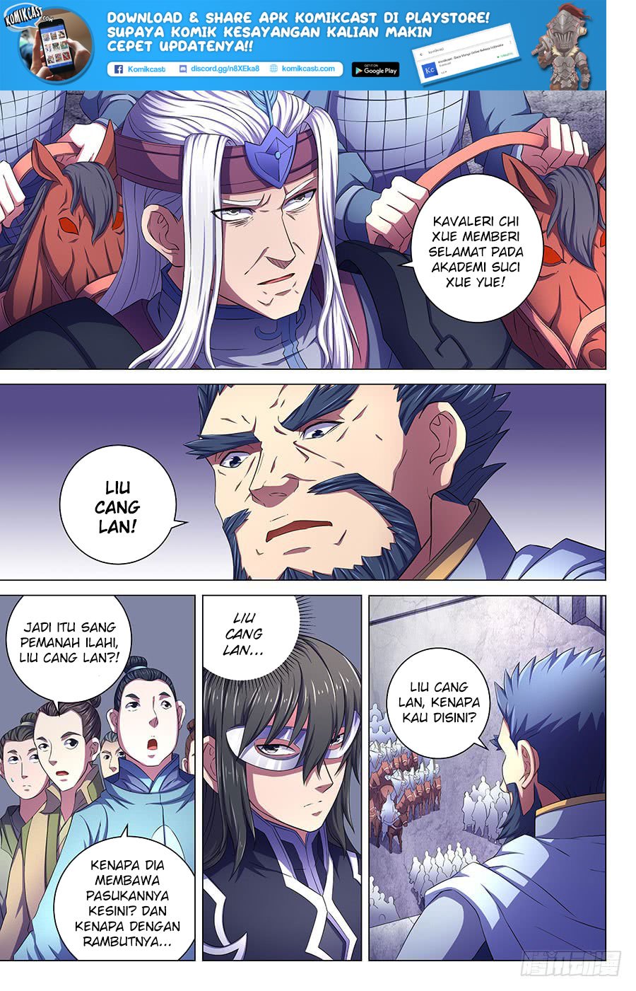 God of Martial Arts Chapter 200 Image 1