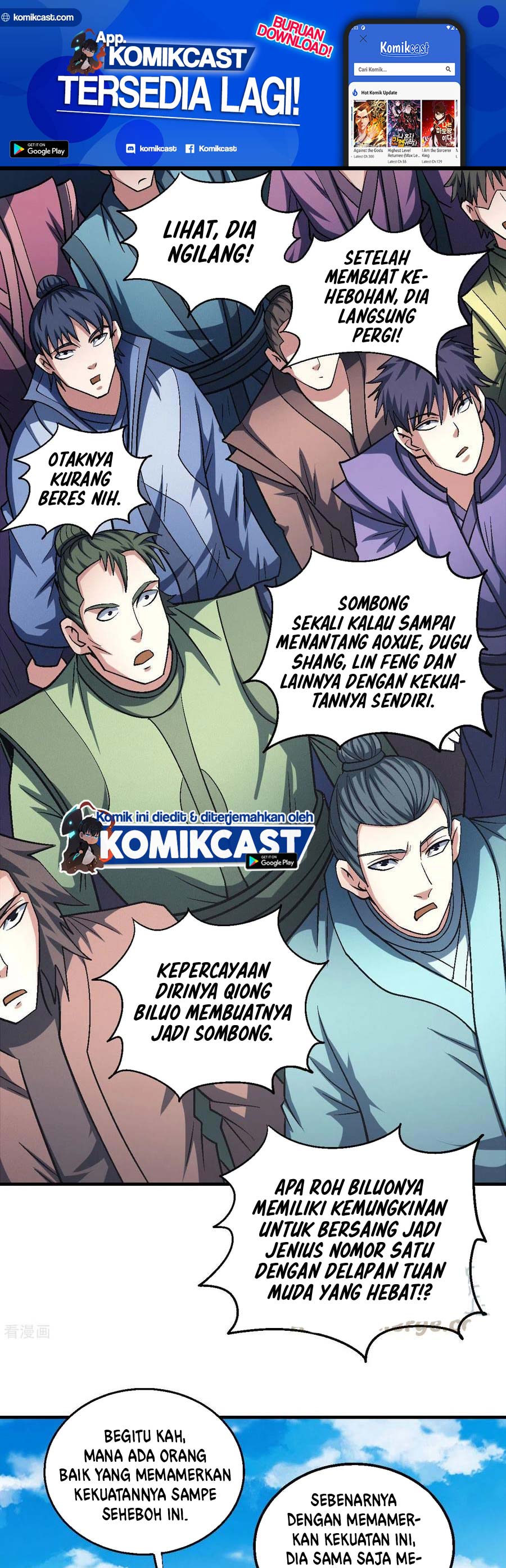 God of Martial Arts Chapter 413 Image 1