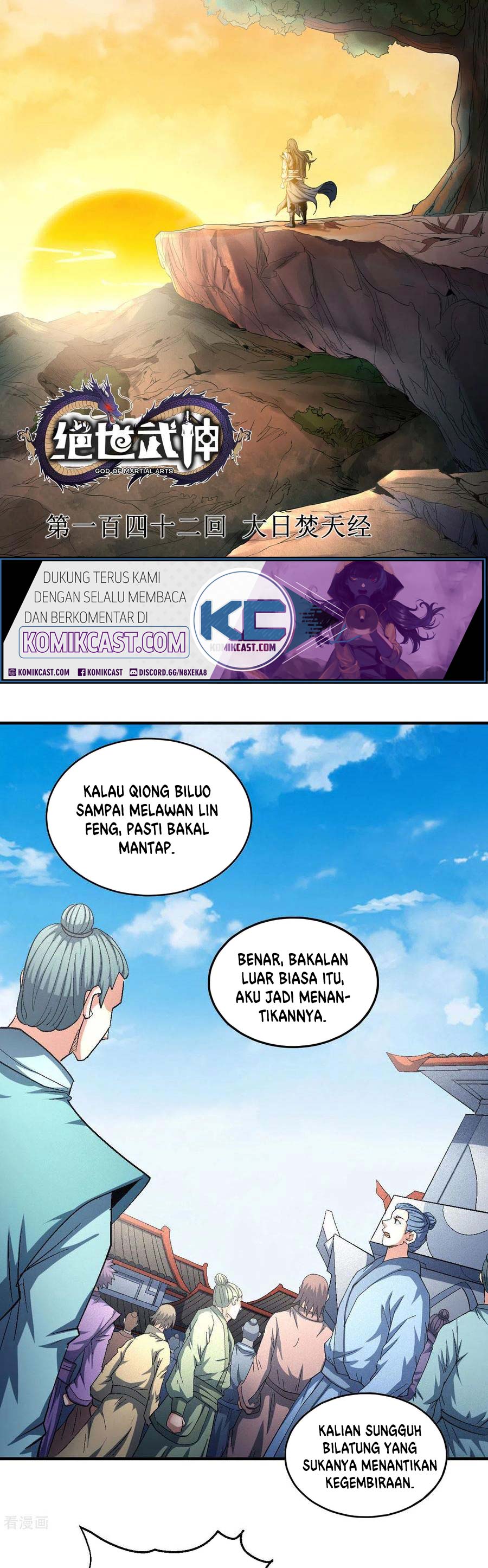 God of Martial Arts Chapter 424 Image 1