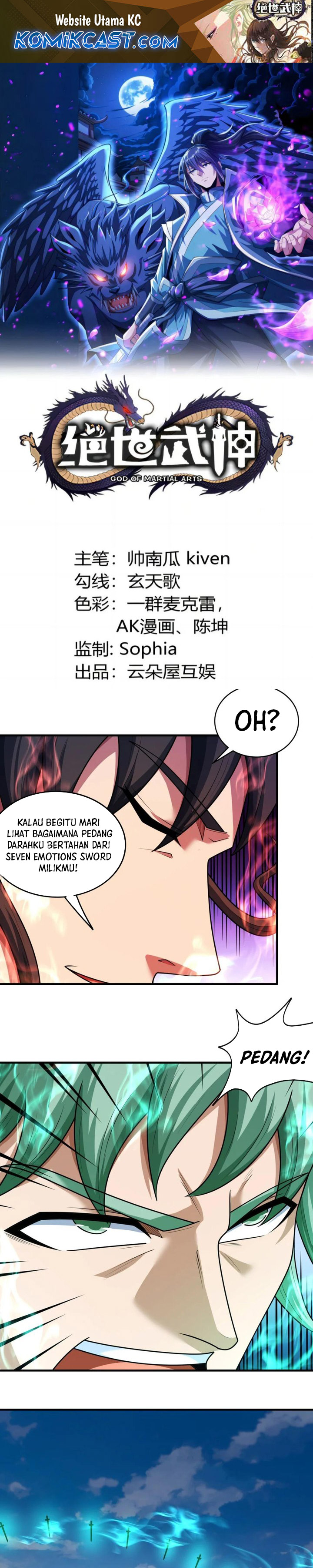 God of Martial Arts Chapter 809 Image 1