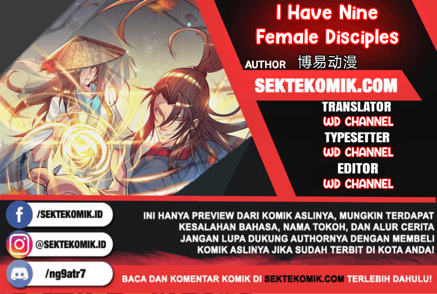 I Have Nine Female Disciples Chapter 03 Image 0