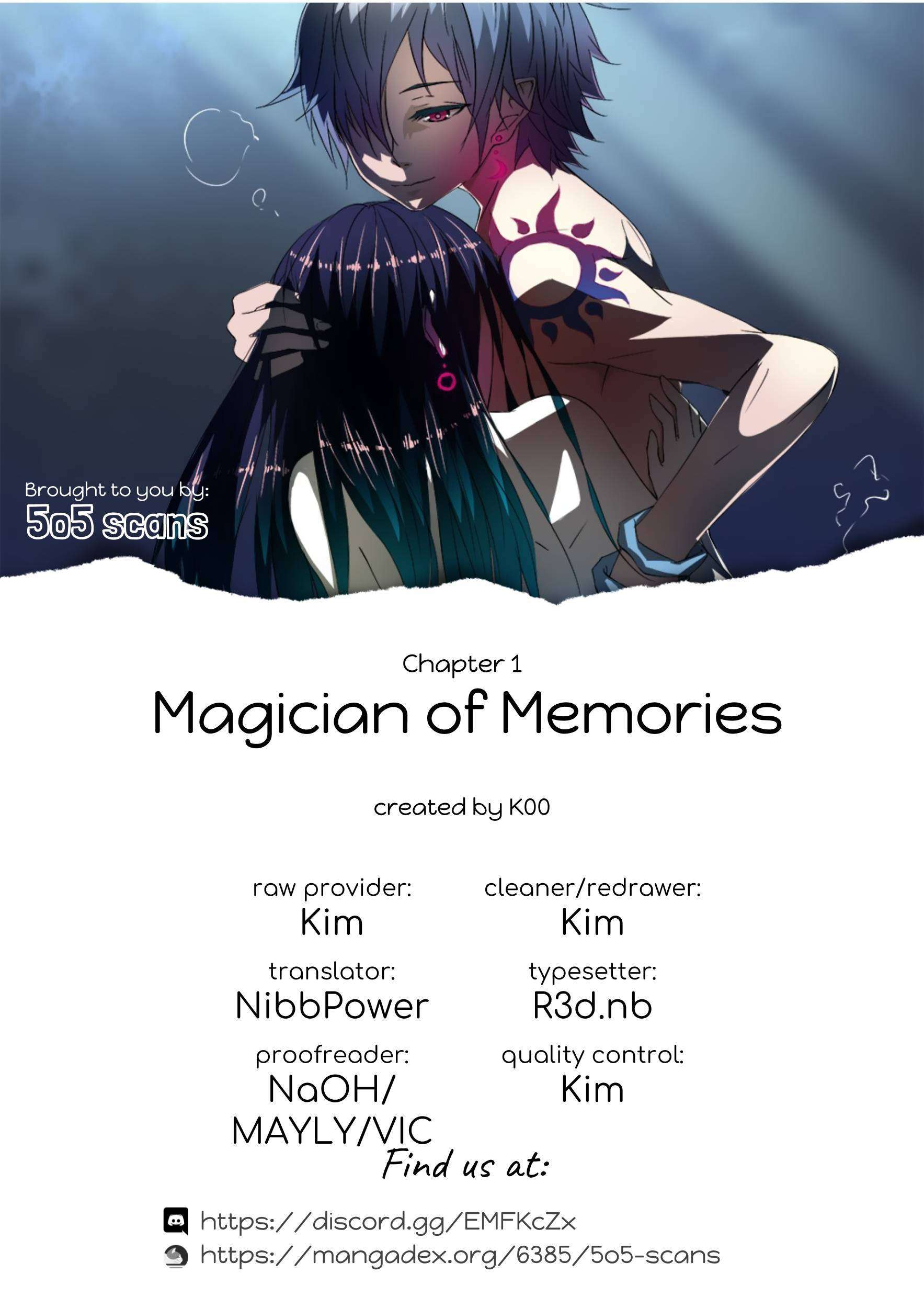 Magician of Memories Chapter 01 Image 1