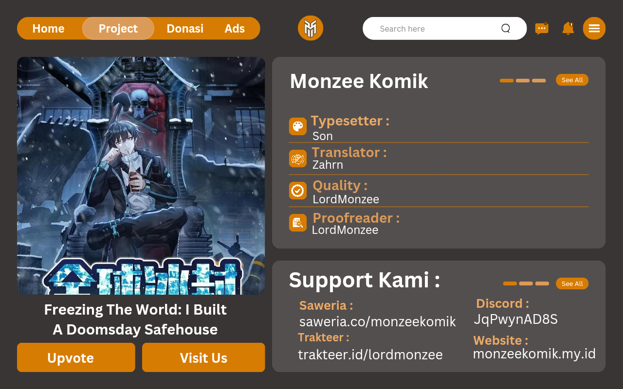 Freezing The World: I Built A Doomsday Safehouse Chapter 341 Image 0