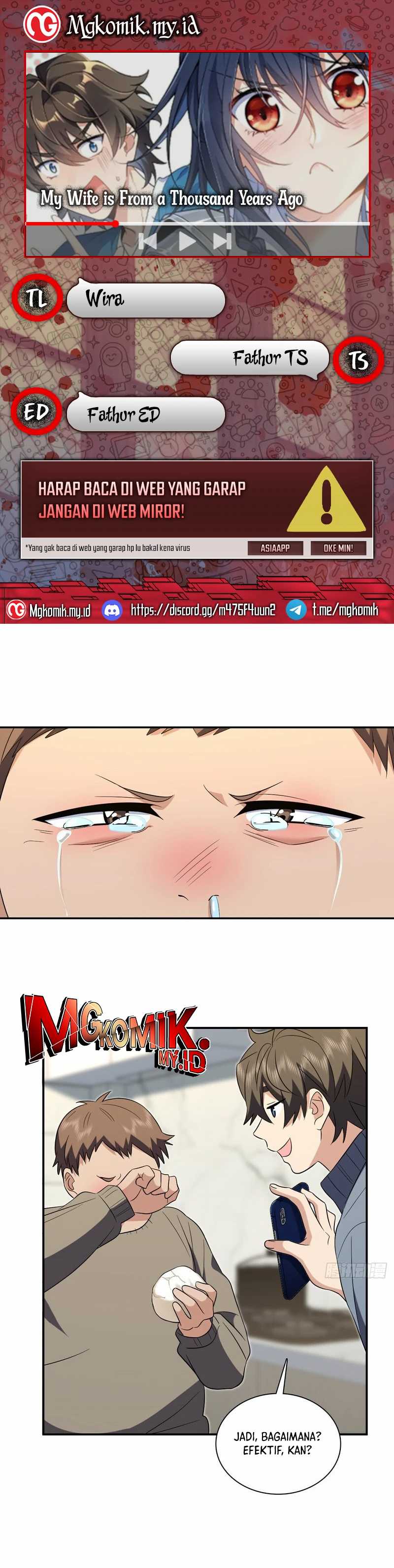 My Wife Is From a Thousand Years Ago Chapter 383 Image 0