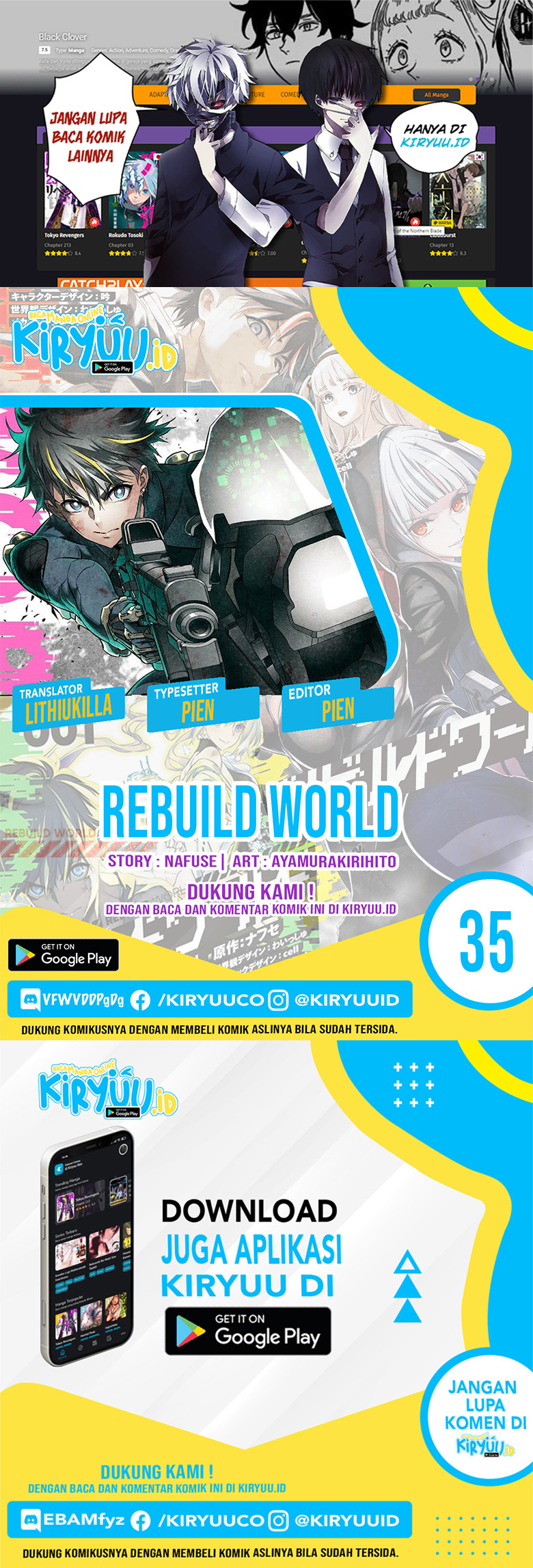 Rebuild World Chapter 35 Image 0