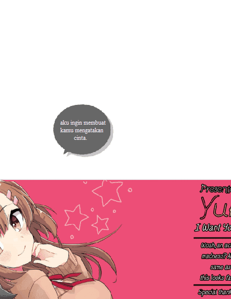 I Want You to Say You Love Me Chapter 01 Image 33